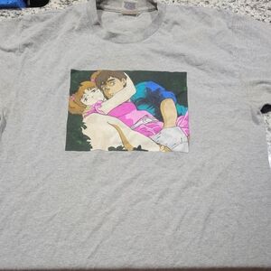Supreme x Toshio Maeda "Overfiend Date" Grey T-Shirt